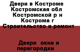 Двери в Костроме - Костромская обл., Костромской р-н, Кострома г. Строительство и ремонт » Двери, окна и перегородки   